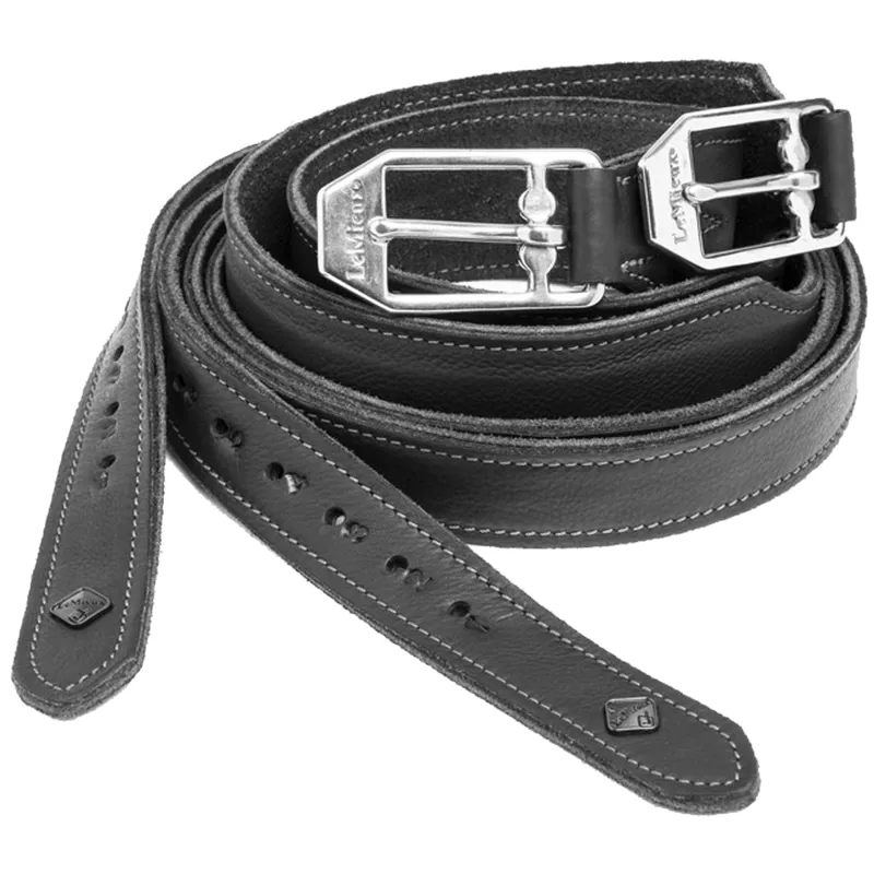 LeMieux Vector Pro Stirrup Leather - Black